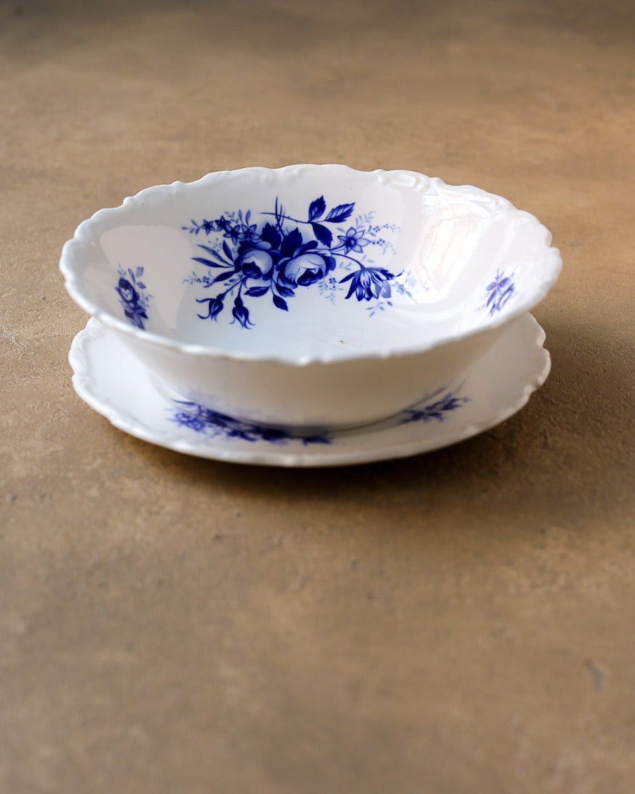 Servizio di piatti in bone china Royal Albert, modello Connoisseur, 24 pezzi, anni ‘60