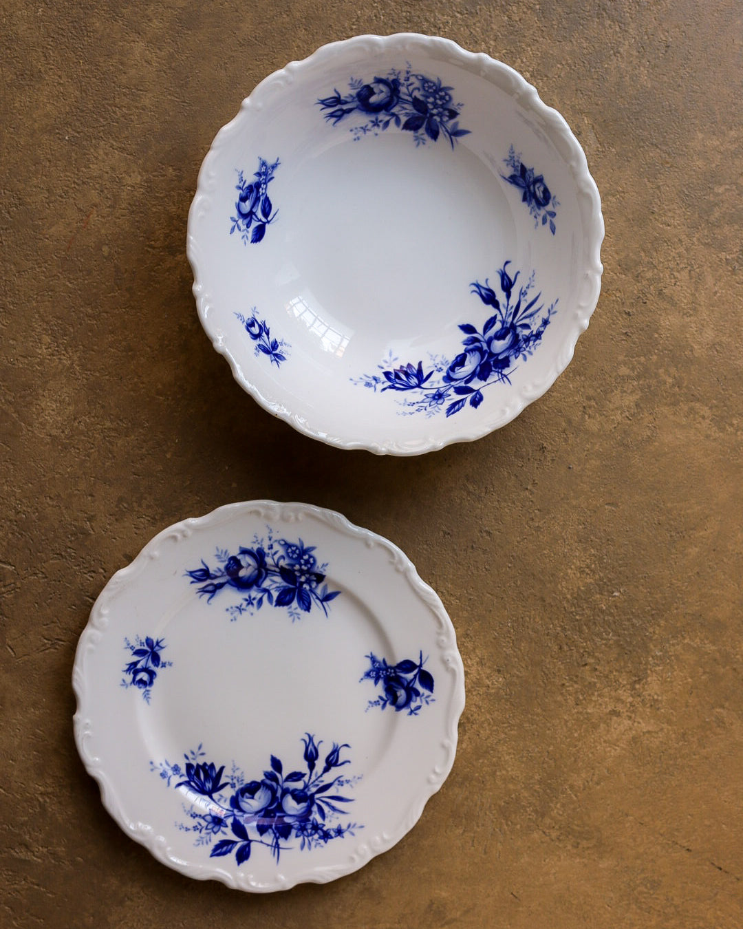Servizio di piatti in bone china Royal Albert, modello Connoisseur, 24 pezzi, anni ‘60