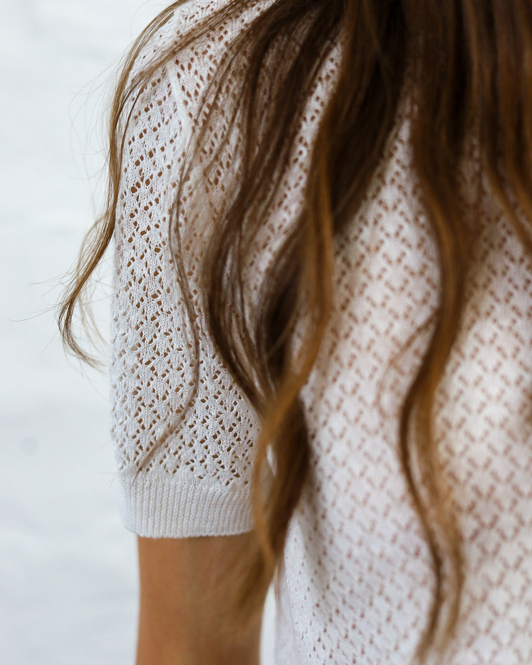 MIRZA 26.26 — Maglia Traforata in Canapa 100% — Filatura Toscana, Maglificio Veneto, Made in Italy