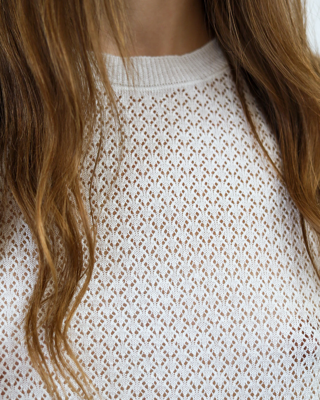 MIRZA 26.26 — Maglia Traforata in Canapa 100% — Filatura Toscana, Maglificio Veneto, Made in Italy