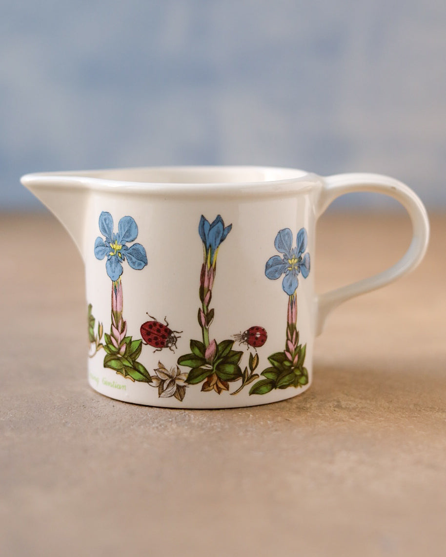Set da Tè Portmeirion Botanic Garden — Due Tazze con Piattini, Lattiera e Filtro a Casetta