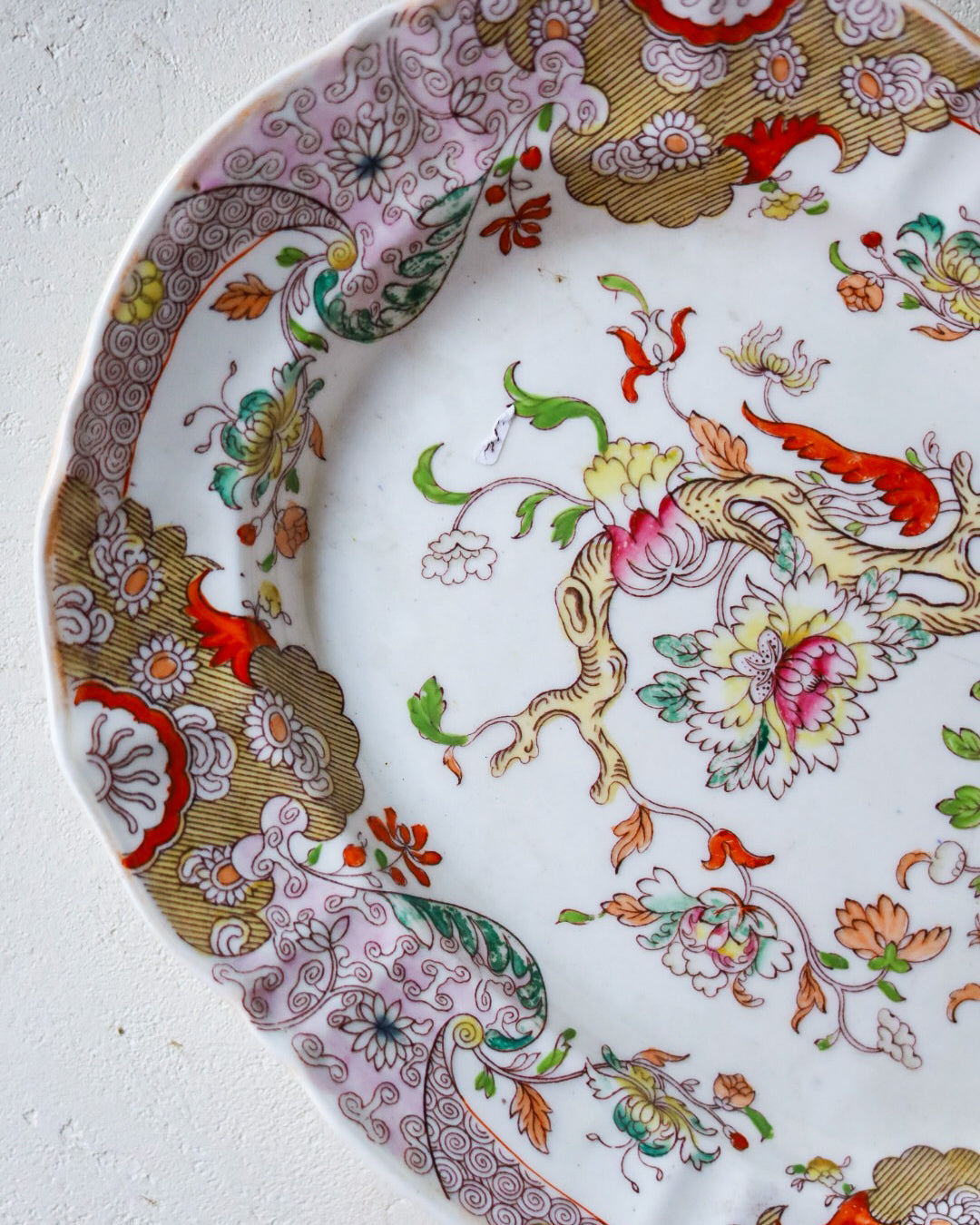 Vassoio con decori chinoiserie