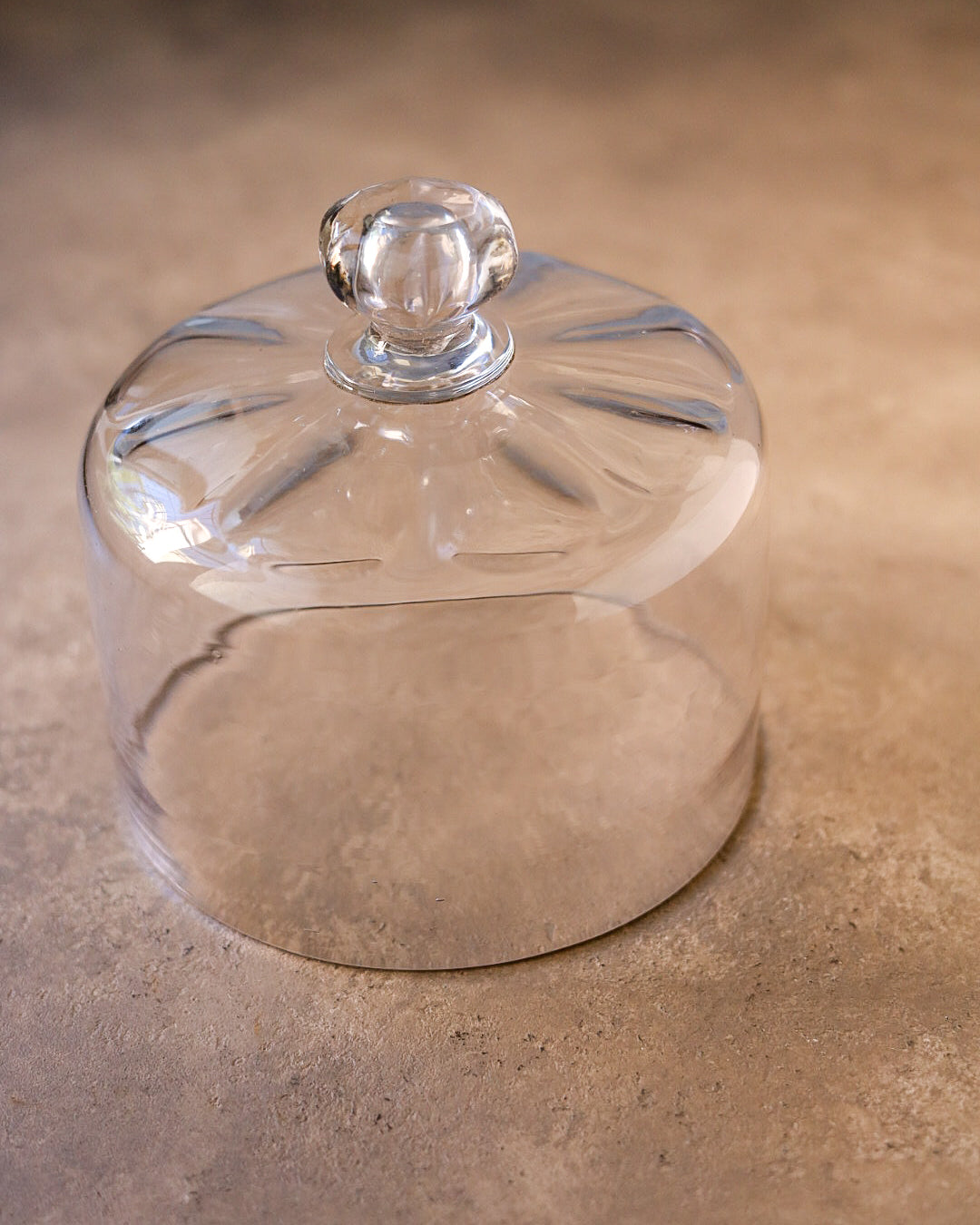 Cloche in cristallo molato, Francia, primi '900 – Ø 15,5 cm