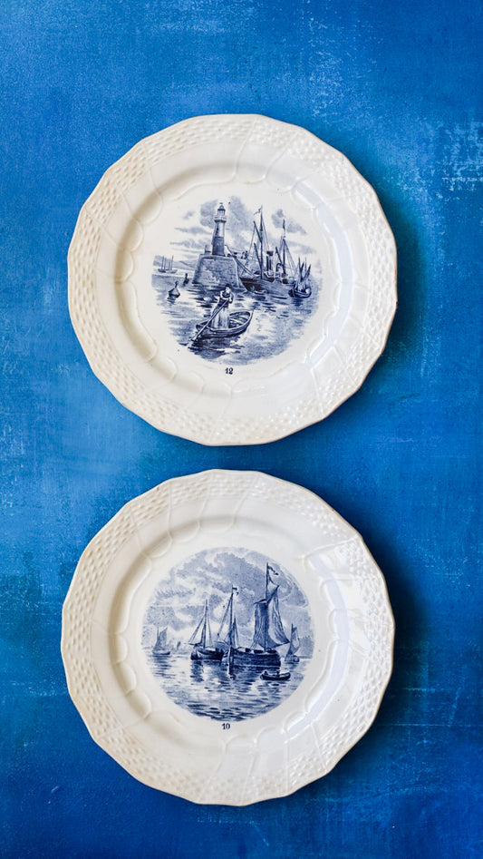 Set due piatti dolce Delft