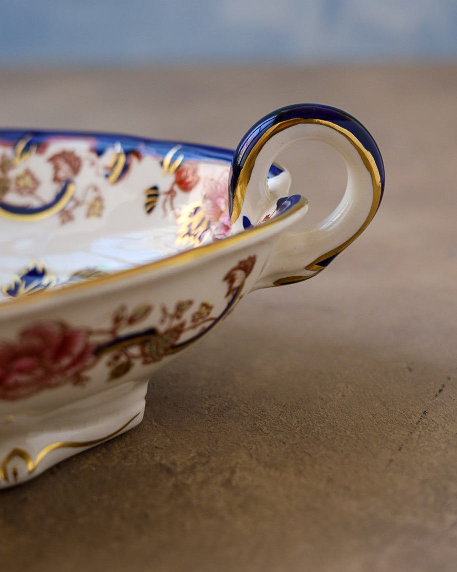 Vassoietto Ovale Mason's Ironstone "Mandalay", Inghilterra Anni '50