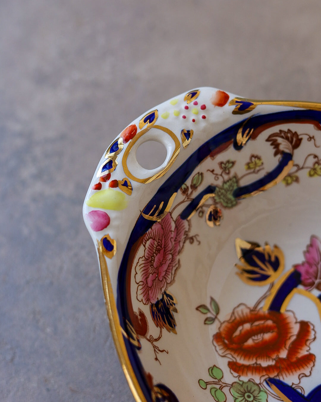 Vassoietto Ovale Mason's Ironstone "Mandalay", Inghilterra Anni '50
