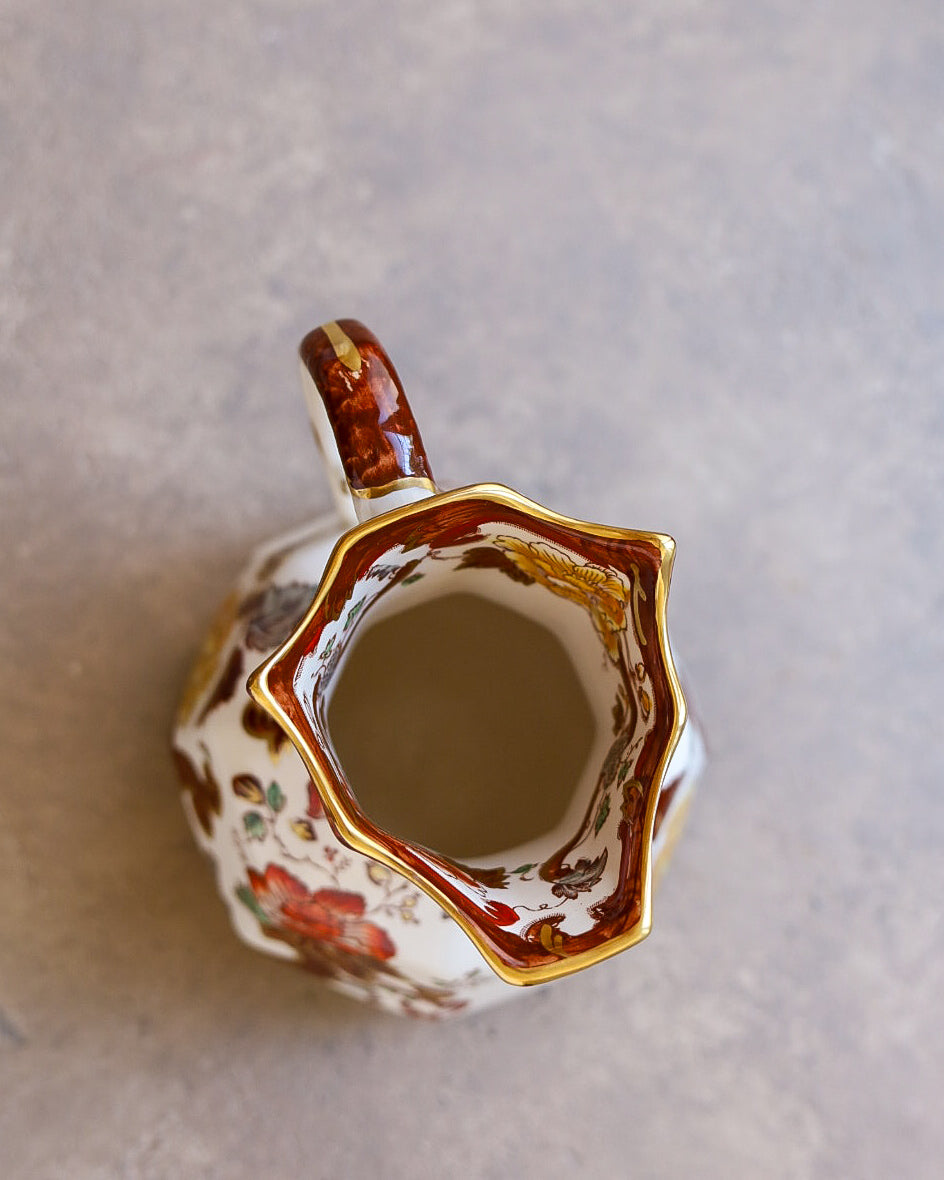 Brocchetta Mason's Ironstone "Brown Velvet", Inghilterra Anni '40