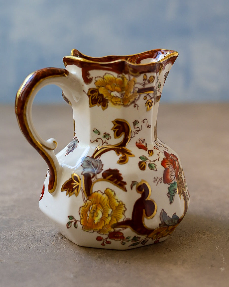 Brocchetta Mason's Ironstone "Brown Velvet", Inghilterra Anni '40