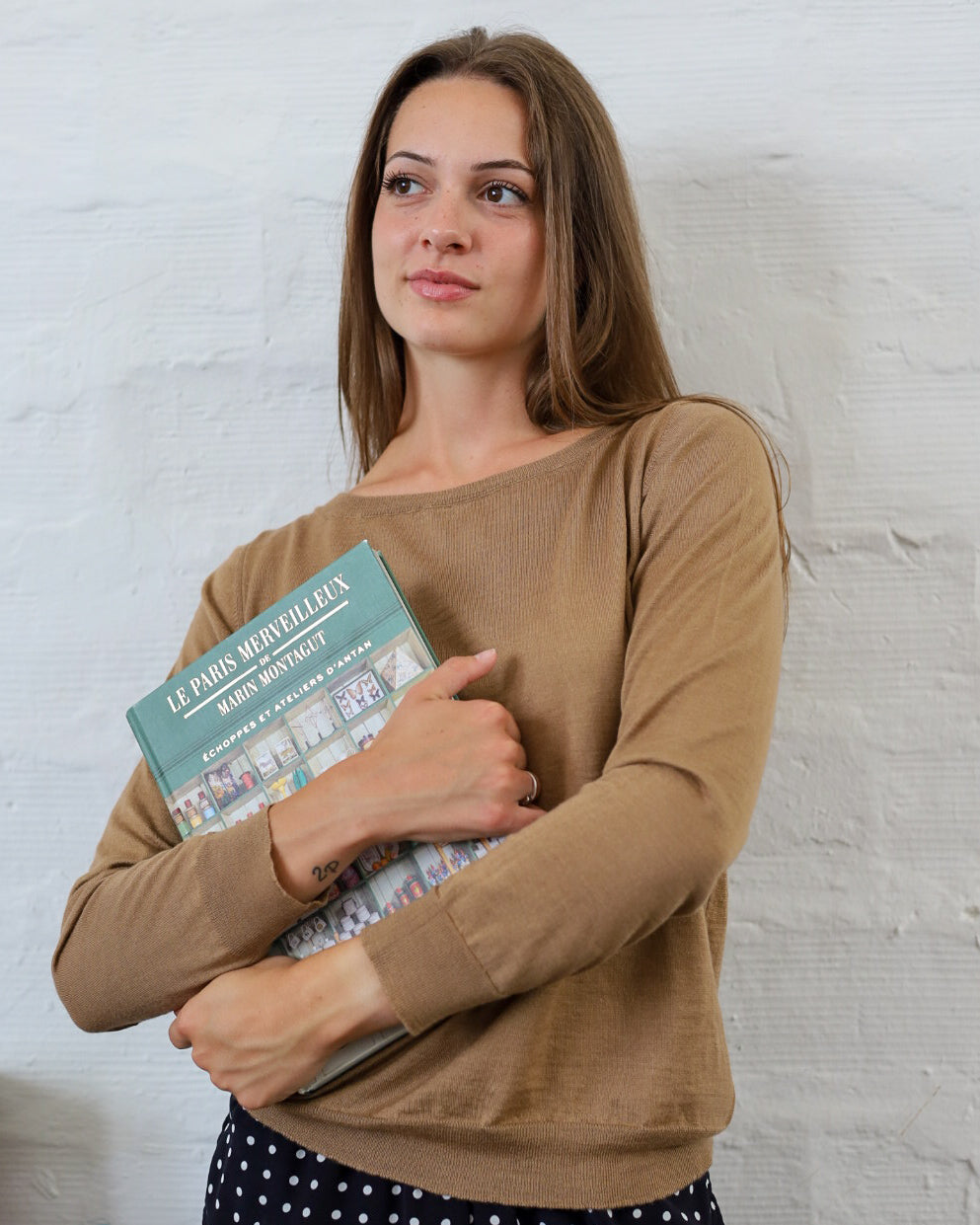 LISE 24.24 — Maglia Manica Lunga in Cashmere e Seta — Filato Cariaggi Jaipur, Maglificio Veneto, Made in Italy