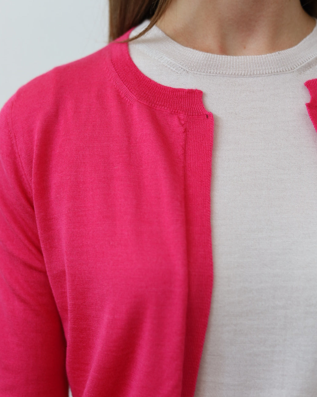 LISE 24.24 — Maglia Manica Lunga in Cashmere e Seta — Filato Cariaggi Jaipur, Maglificio Veneto, Made in Italy
