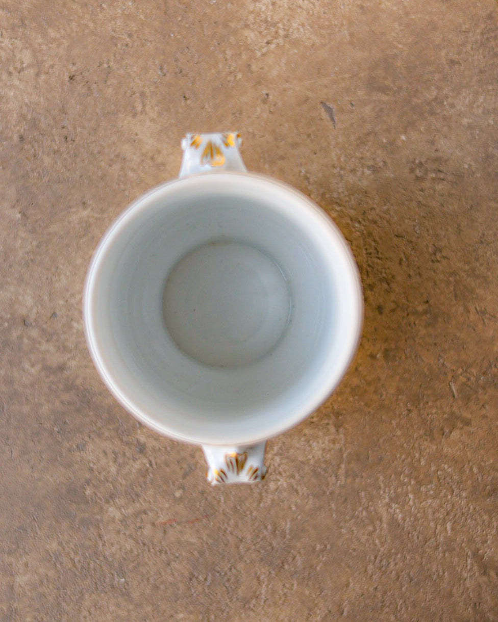 Cachepot Richard Ginori Manifattura di Doccia — Decoro "Italian Fruit" — Seconda Metà del XX Secolo