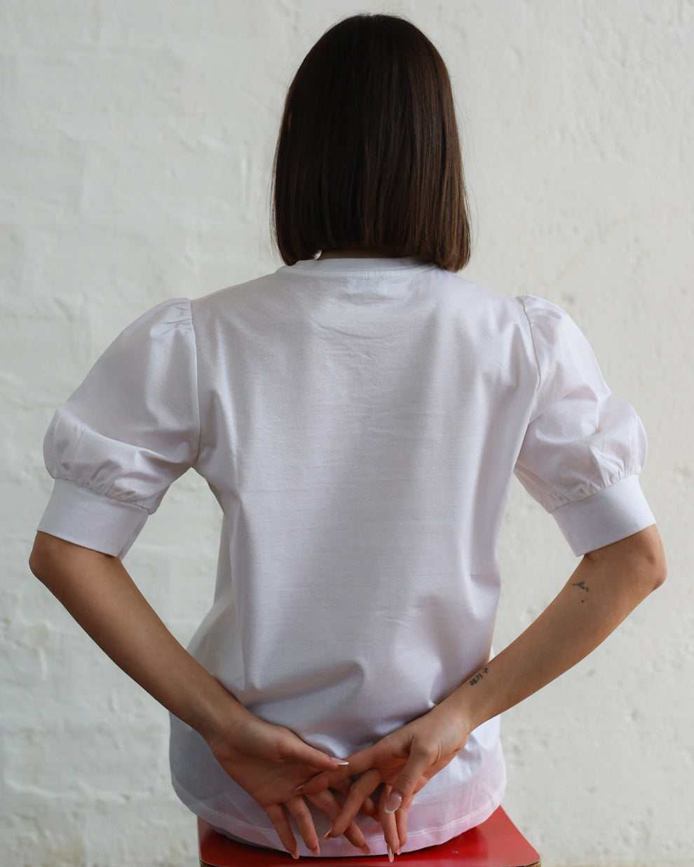 HYP31.31 — T-shirt in Cotone Filo di Scozia — Ricamo a Mano, Manifattura Made in Italy - special