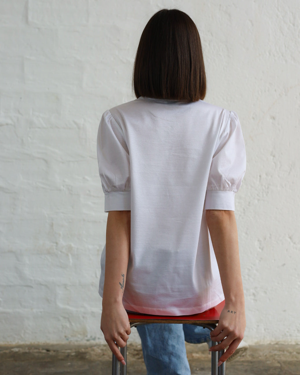 HYP31.31 — T-shirt in Cotone Filo di Scozia — Ricamo a Mano, Manifattura Made in Italy - special