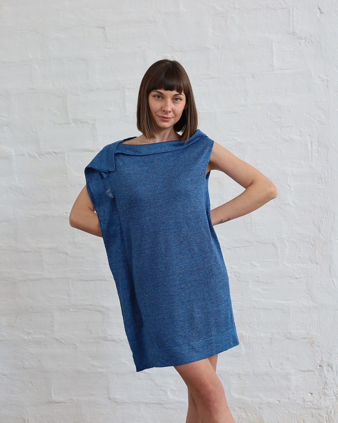 LOVE 21.21 — Canotta in Lino e Seta Tussah — Maglificio Artigianale Veneto, Made in Italy