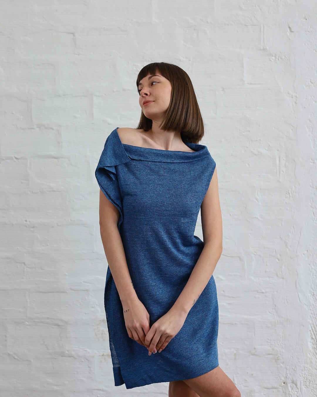 LOVE 21.21 — Canotta in Lino e Seta Tussah — Maglificio Artigianale Veneto, Made in Italy