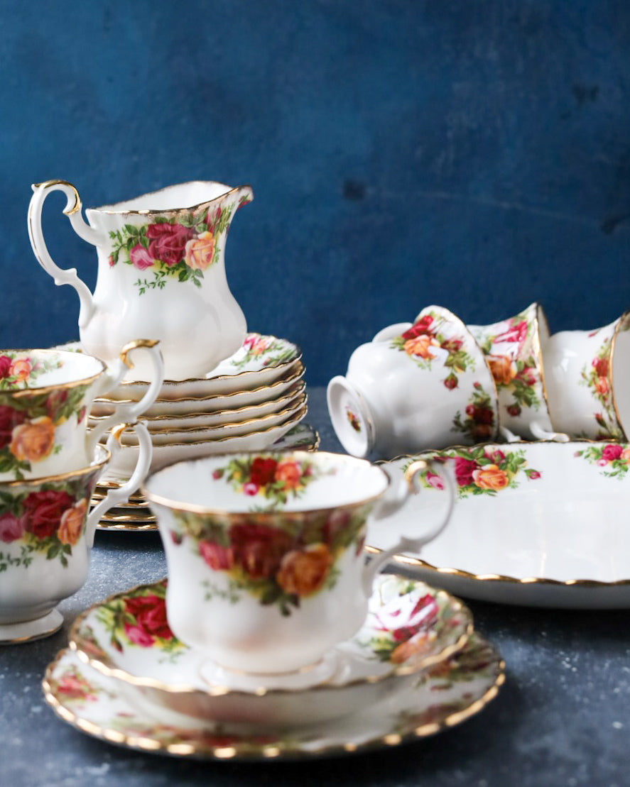 Set tazze da tè old country rose royal albert