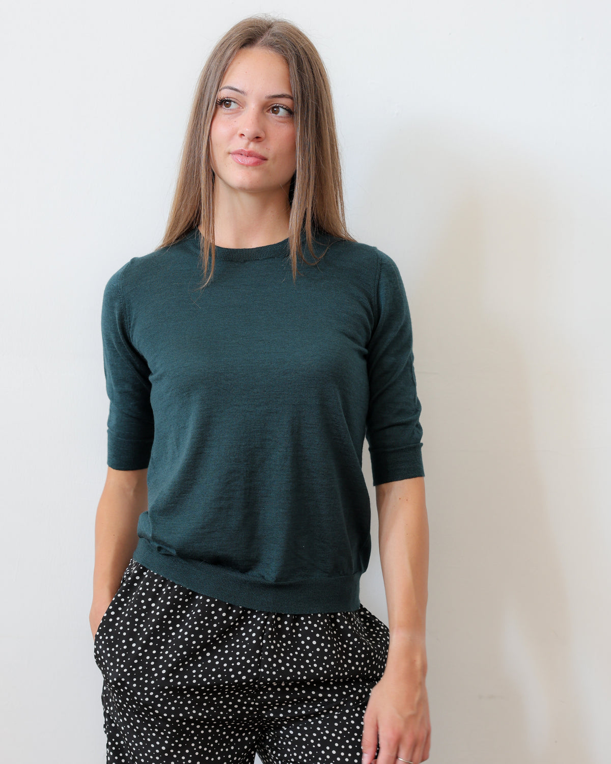LISE 21.21 — Maglia in Cashmere e Seta — Filato Cariaggi Jaipur, Maglificio Veneto, Made in Italy