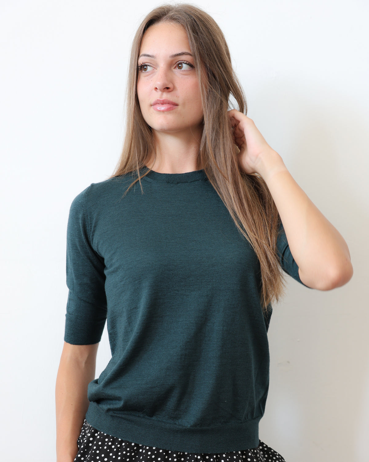 LISE 21.21 — Maglia in Cashmere e Seta — Filato Cariaggi Jaipur, Maglificio Veneto, Made in Italy