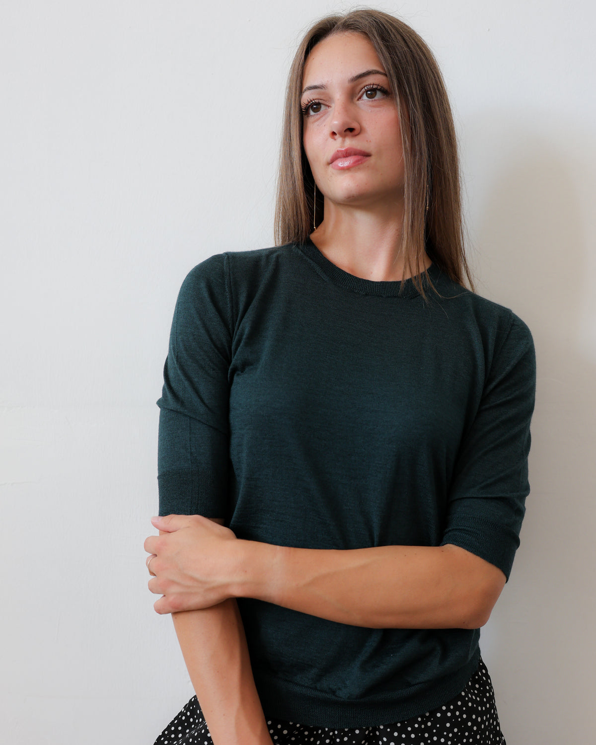 LISE 21.21 — Maglia in Cashmere e Seta — Filato Cariaggi Jaipur, Maglificio Veneto, Made in Italy