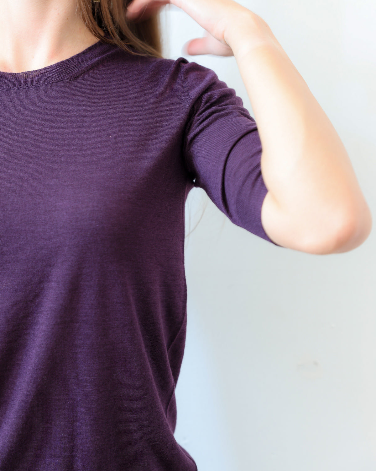 LISE 21.21 — Maglia in Cashmere e Seta — Filato Cariaggi Jaipur, Maglificio Veneto, Made in Italy