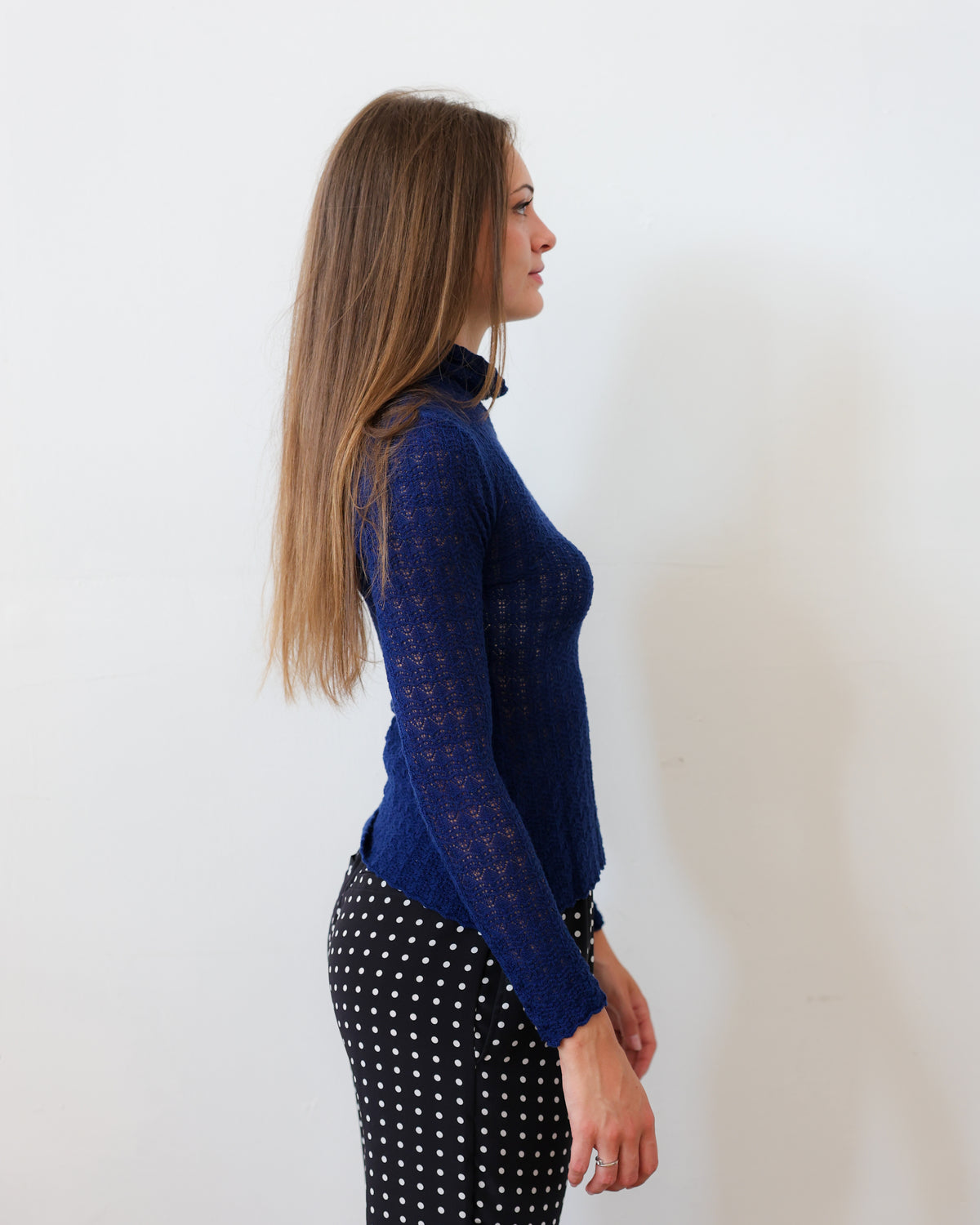 TUYOU 25.25 — Maglia in Pizzo Giapponese di Lana ExtraFine Merino — Zegna Baruffa, Maglificio Veneto, Made in Italy