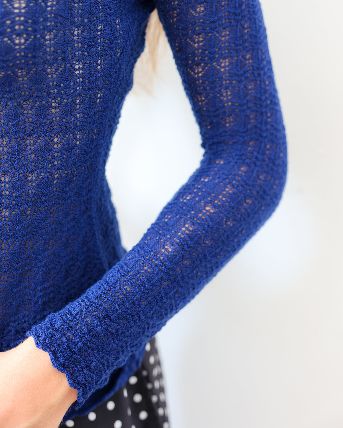 TUYOU 25.25 — Maglia in Pizzo Giapponese di Lana ExtraFine Merino — Zegna Baruffa, Maglificio Veneto, Made in Italy