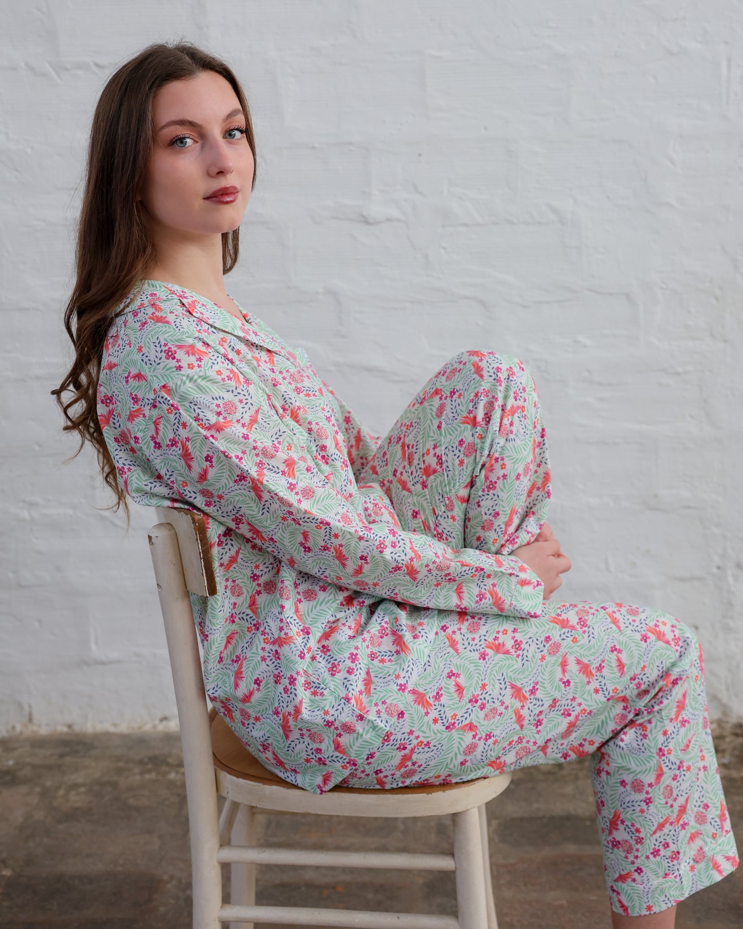 Pigiama in Cotone Liberty of London — Manifattura Artigianale Made in Italy