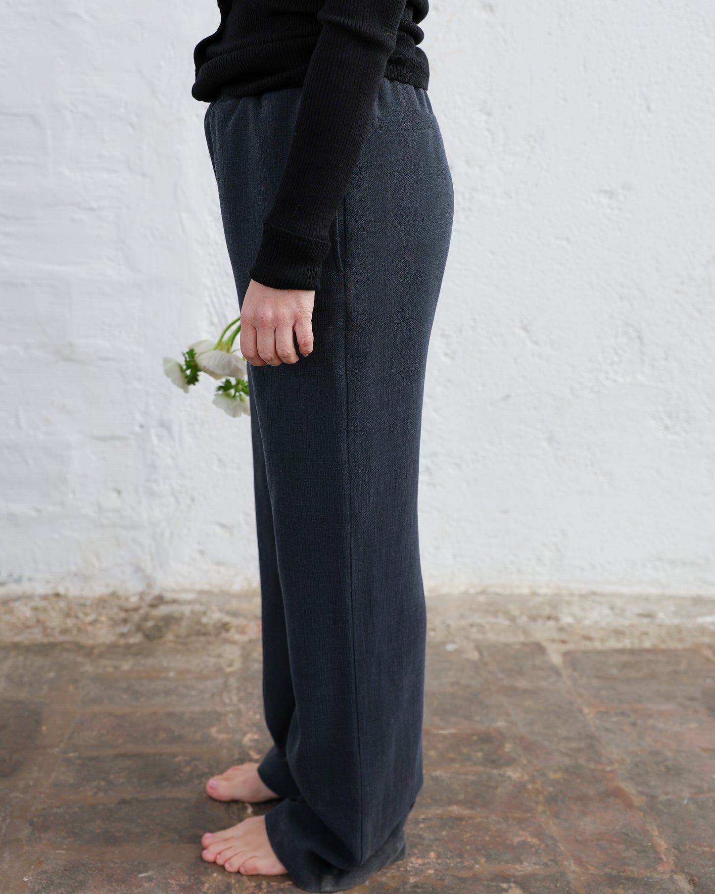 Pantalone Donna con Elastico in Vita — Made in Italy