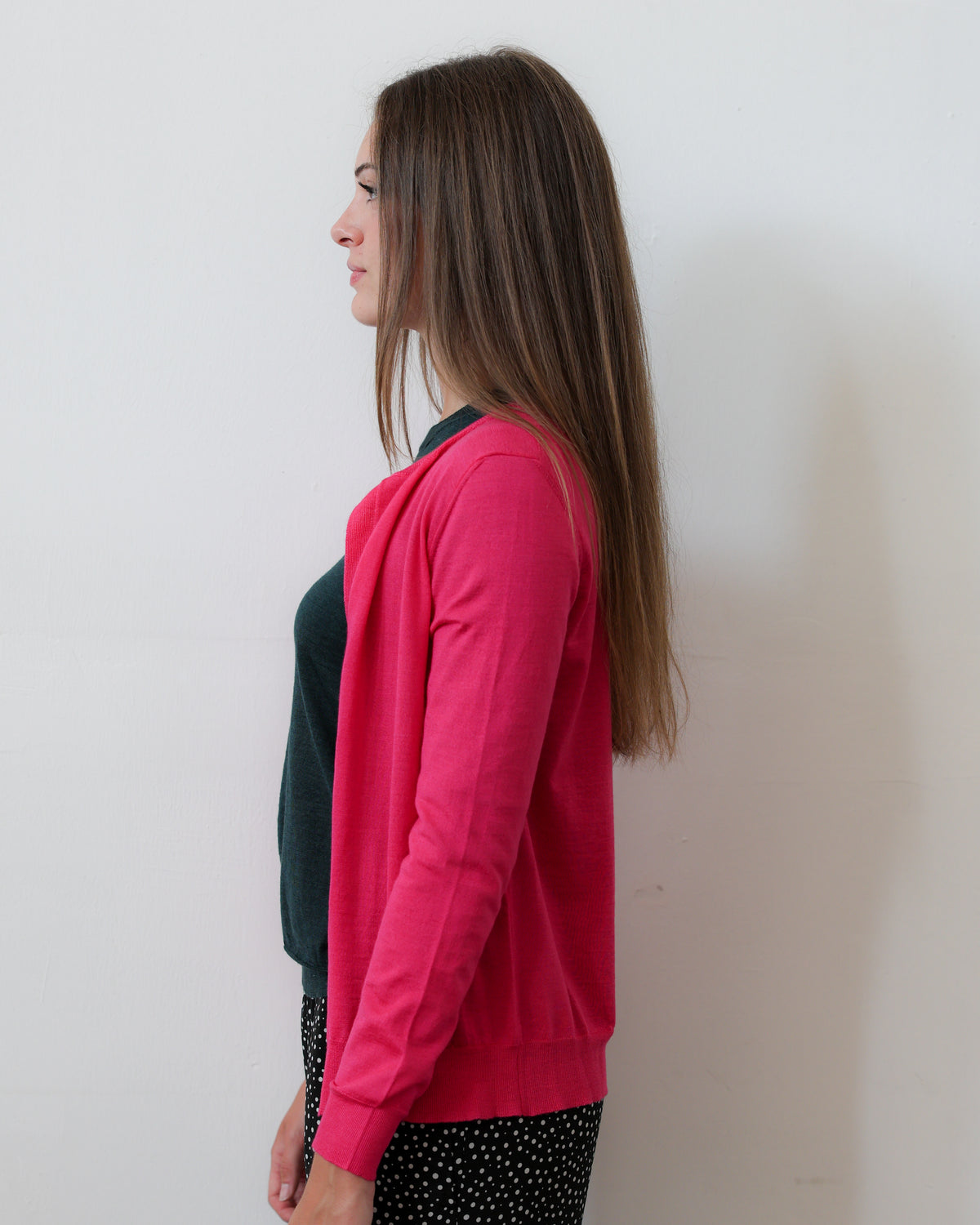 LISE 22.22 — Cardigan in Cashmere e Seta — Filato Cariaggi Jaipur, Maglificio Veneto, Made in Italy