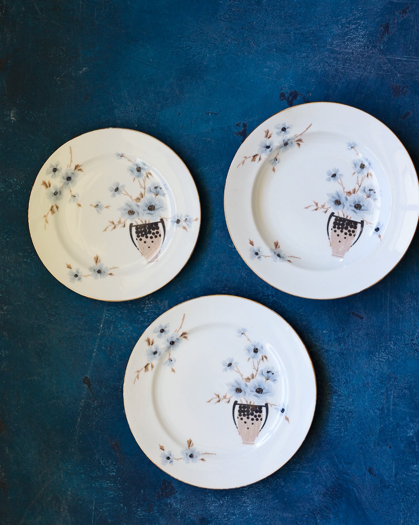 Grande servizio di piatti Limonges da 10 coperti con doppi piatti 69 pezzi