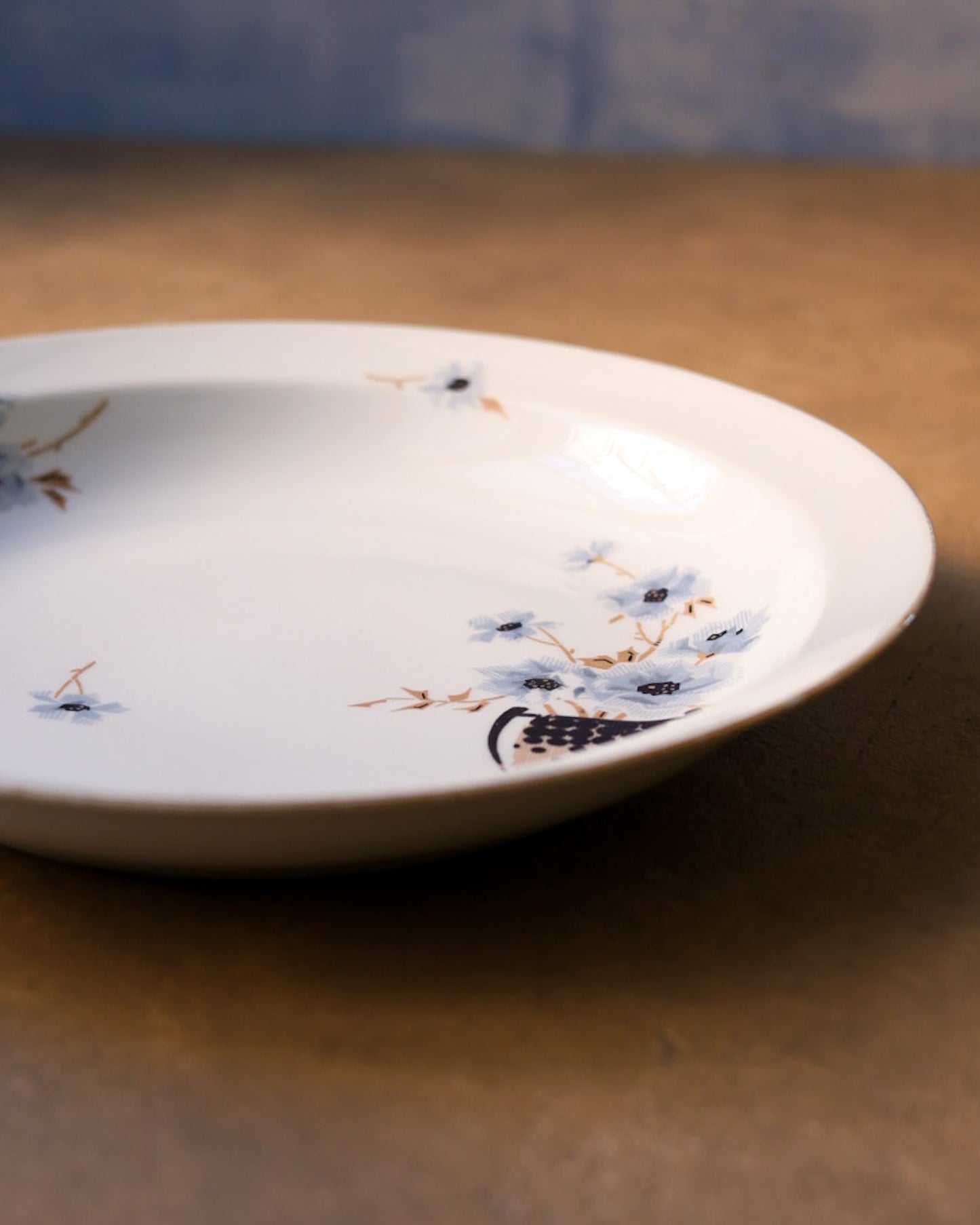 Grande servizio di piatti Limonges da 10 coperti con doppi piatti 69 pezzi