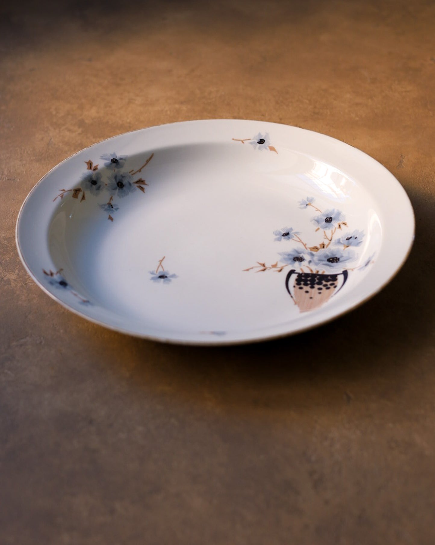 Grande servizio di piatti Limonges da 10 coperti con doppi piatti 69 pezzi