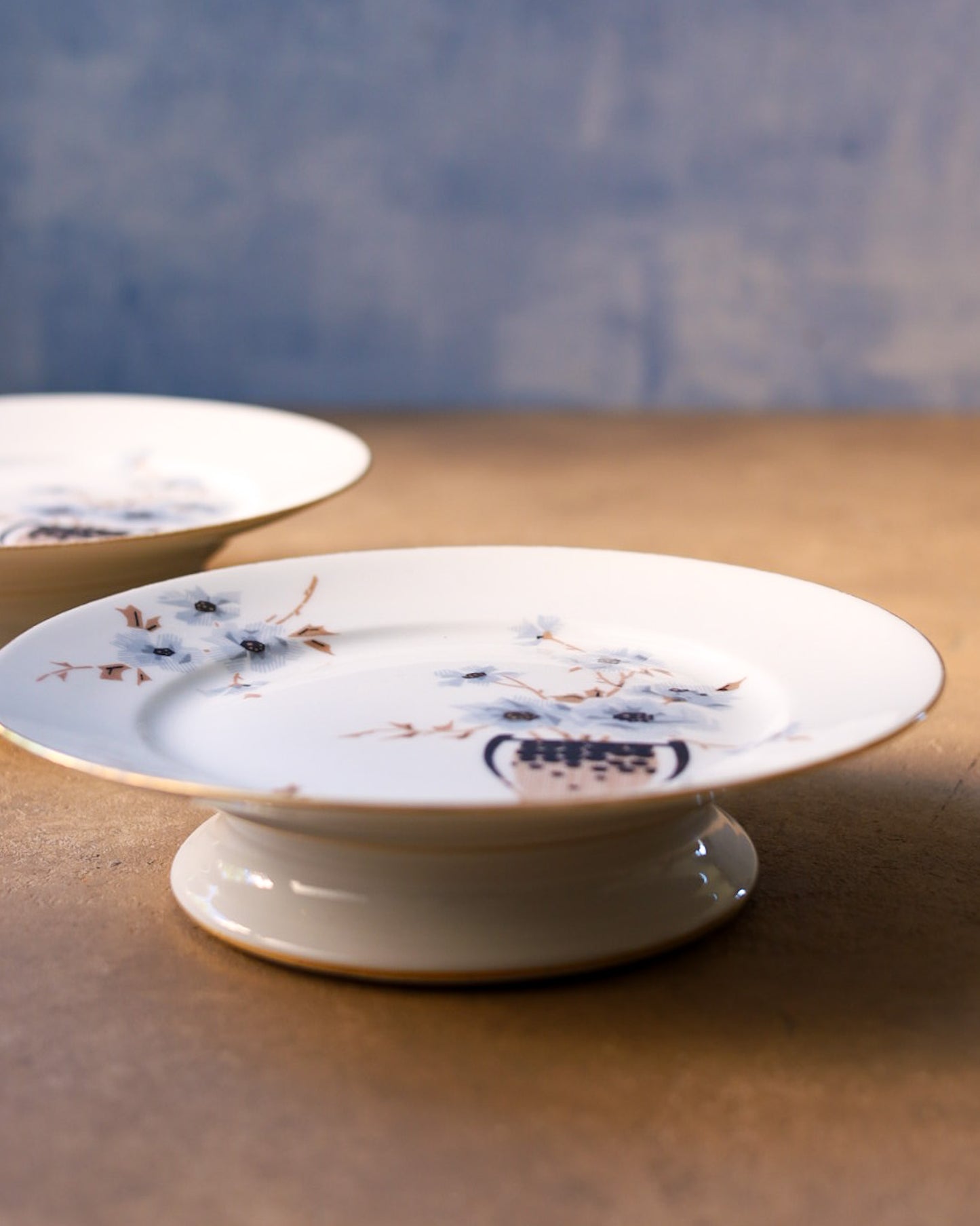 Grande servizio di piatti Limonges da 10 coperti con doppi piatti 69 pezzi