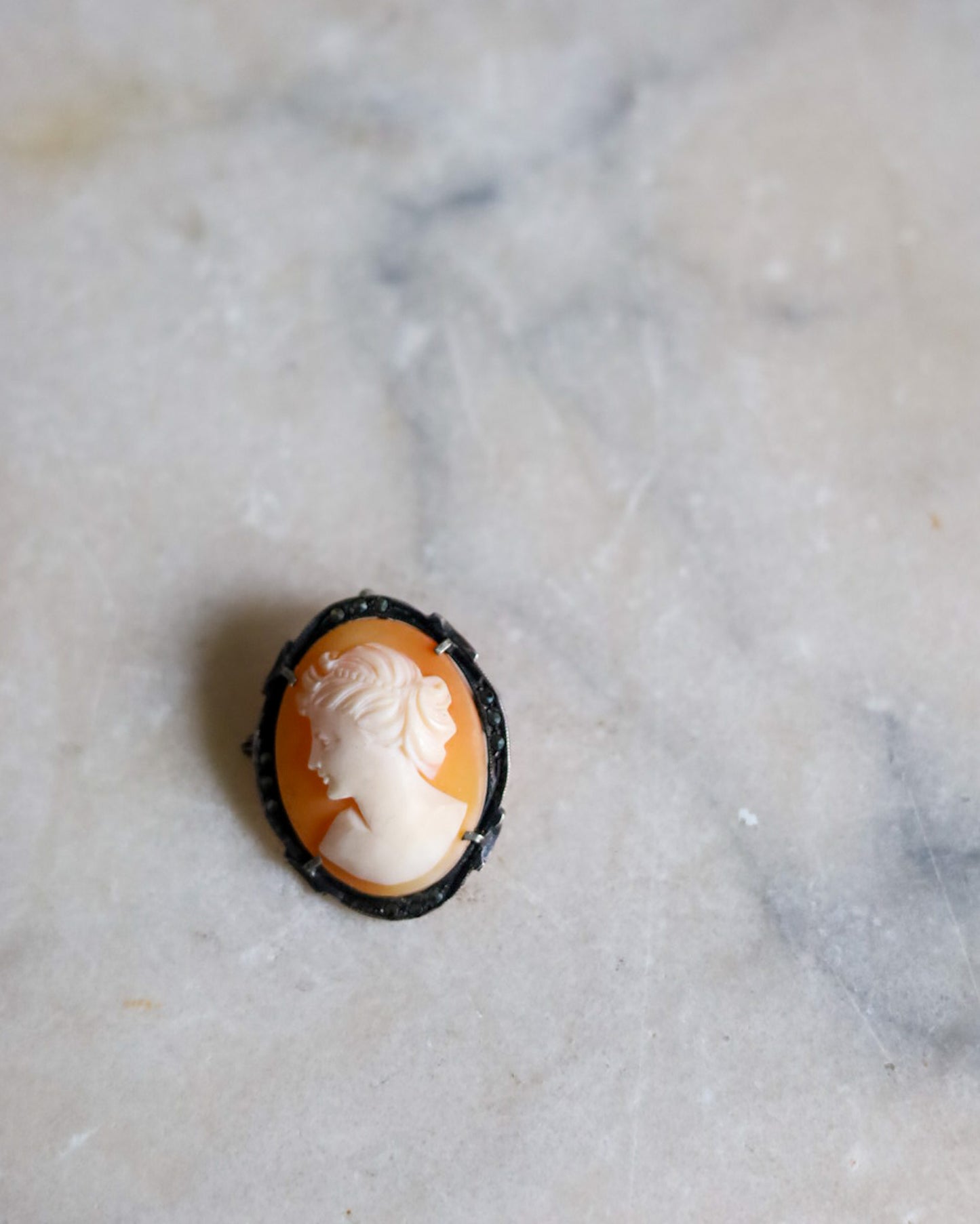 Cammeo montato in argento