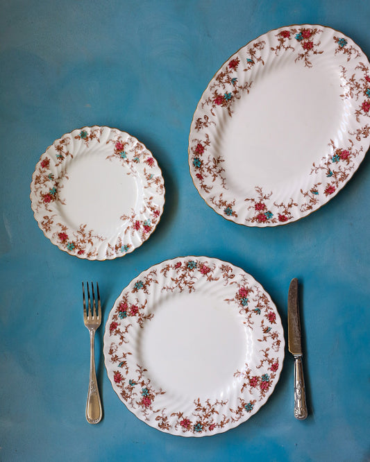 Set da 6 coperti Minton decoro ancestral - Heyfoo