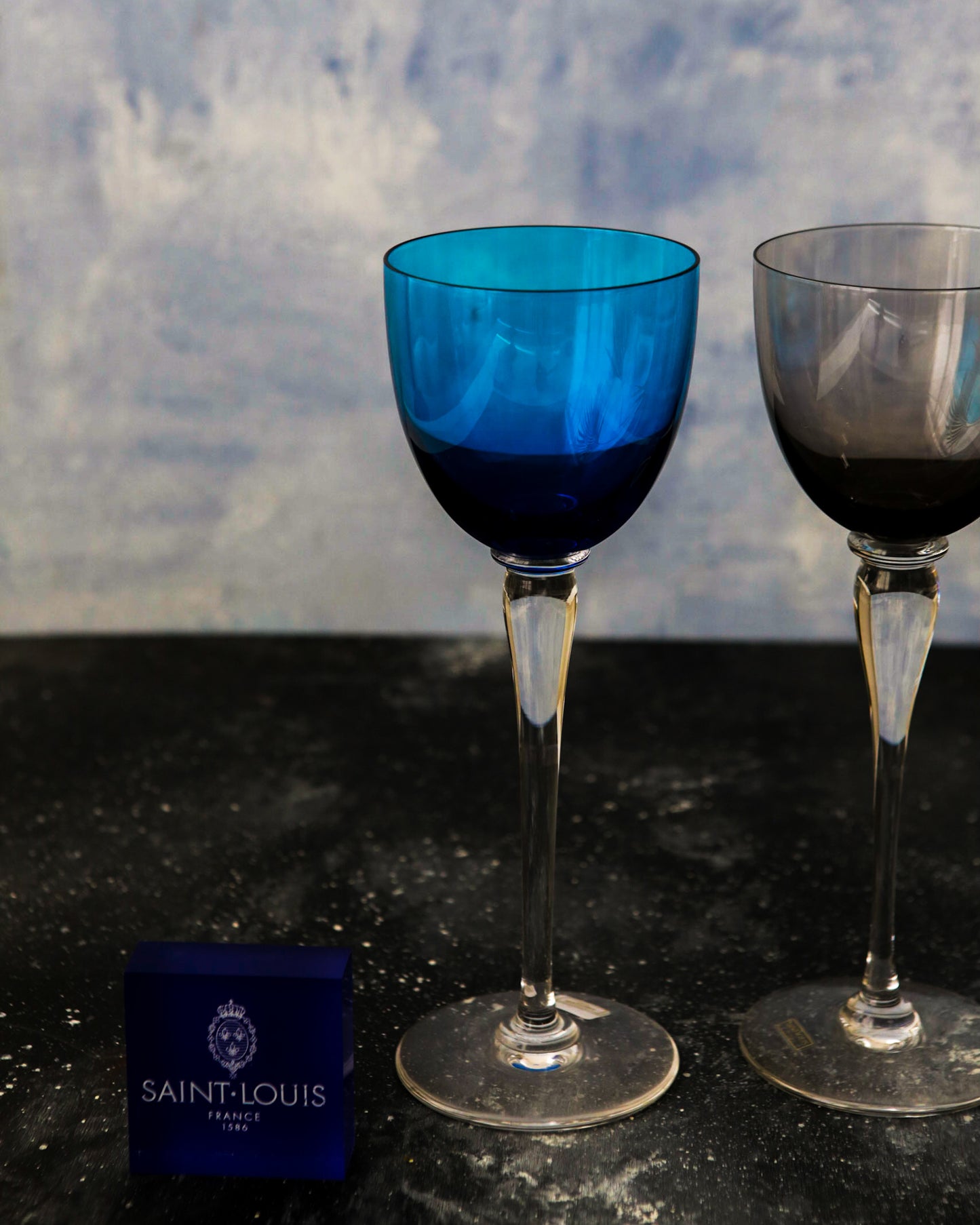 Coppia bicchieri Saint Louis da vino