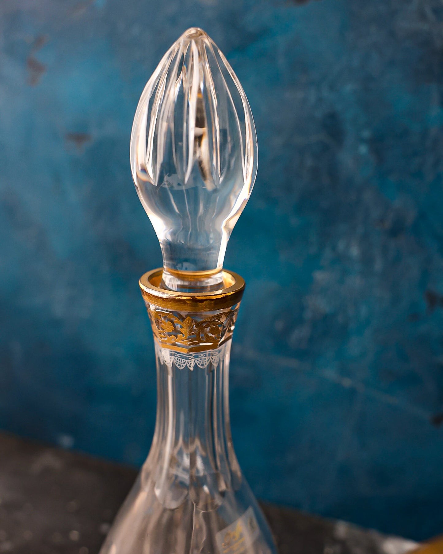 Bottiglia e brocca in cristallo La griffe Milano