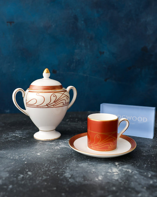 Servizio da caffè in porcellana Wedgwood decoro Paris