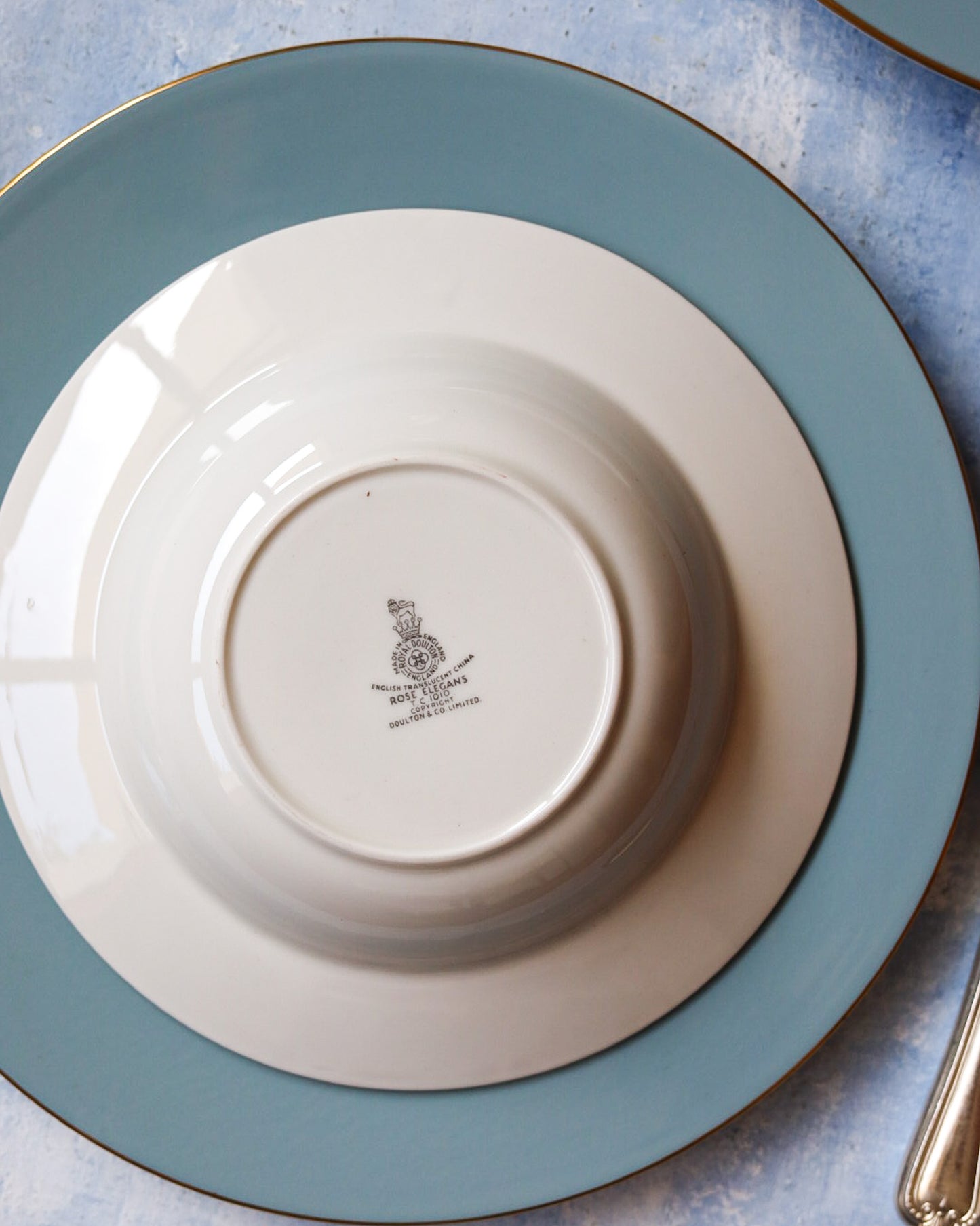 Servizio da 12 porcellana inglese Royal doulton rose elegant
