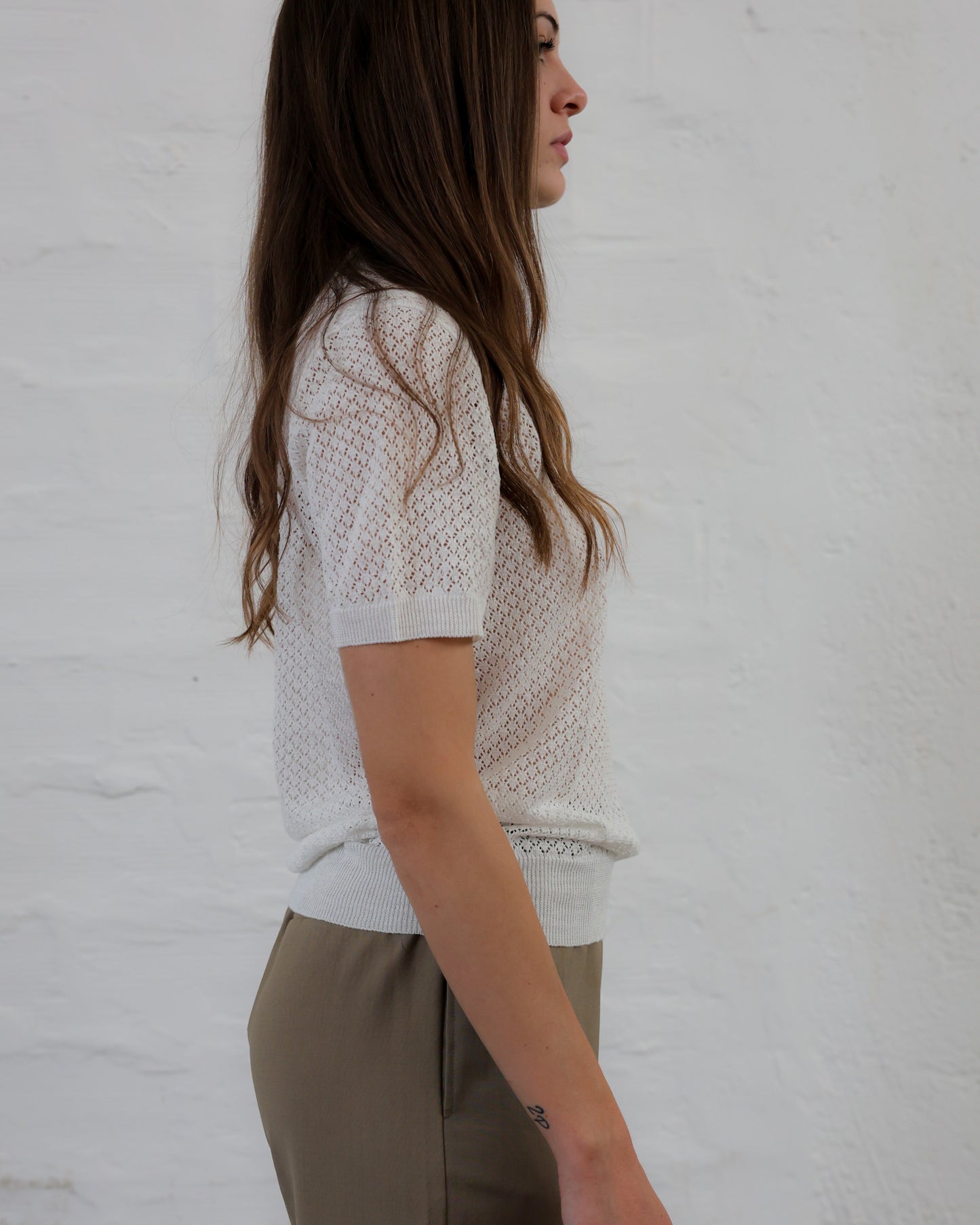 MIRZA 26.26 — Maglia Traforata in Canapa 100% — Filatura Toscana, Maglificio Veneto, Made in Italy