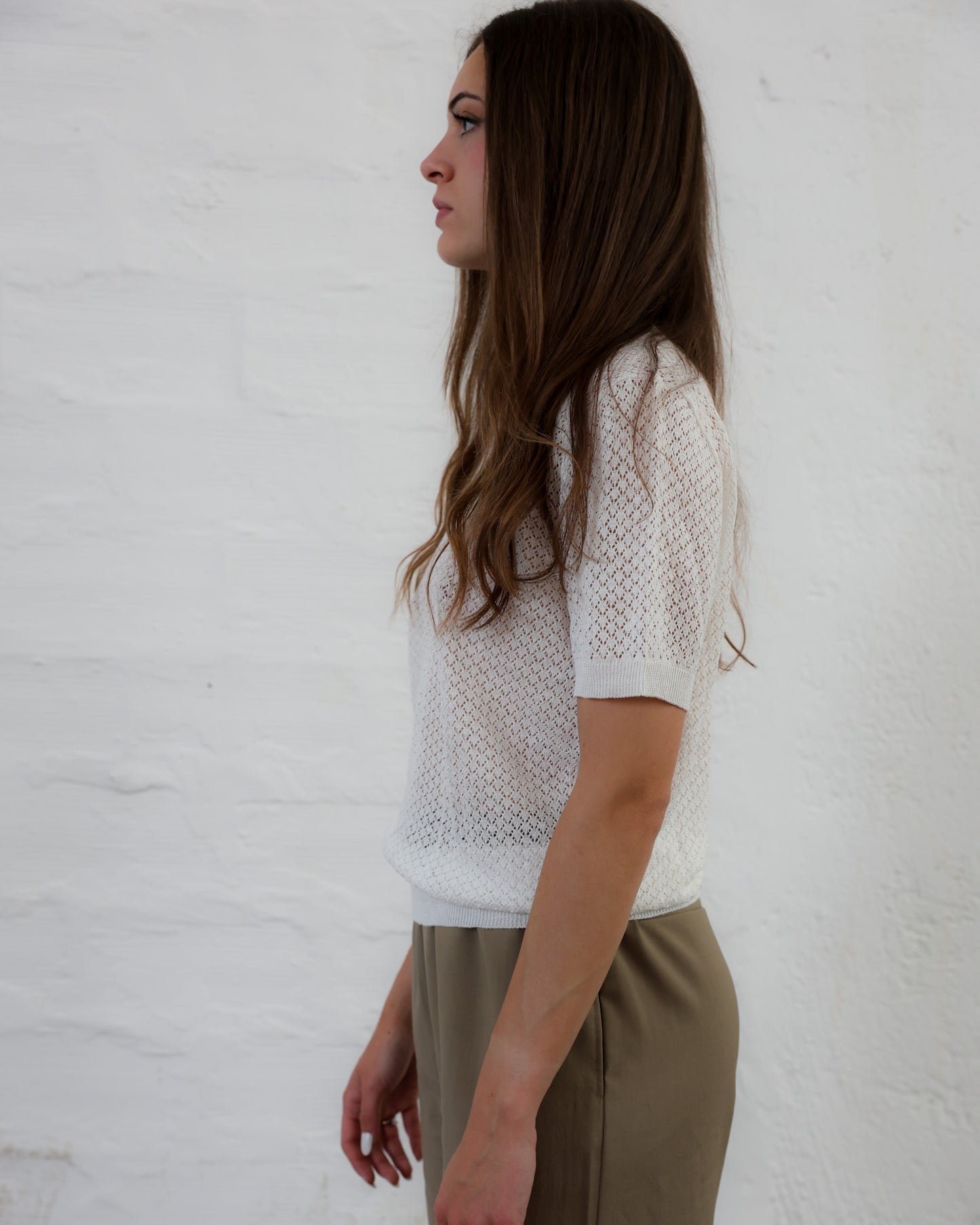 MIRZA 26.26 — Maglia Traforata in Canapa 100% — Filatura Toscana, Maglificio Veneto, Made in Italy
