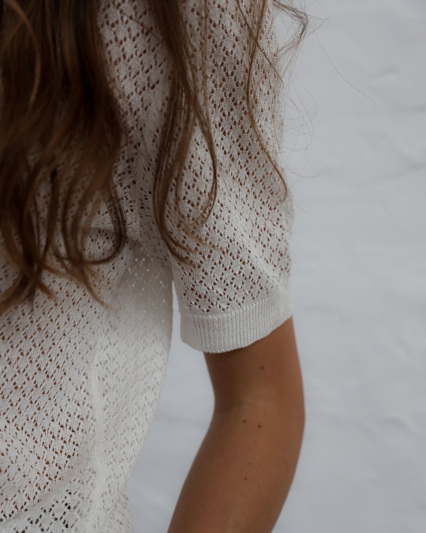 MIRZA 26.26 — Maglia Traforata in Canapa 100% — Filatura Toscana, Maglificio Veneto, Made in Italy