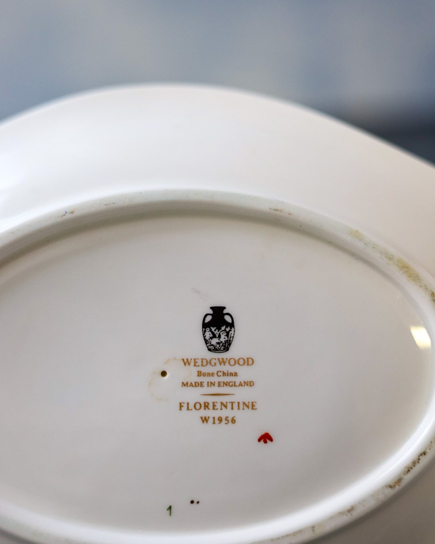 Servizio di piatti Wedgwood Florentine blu w1956