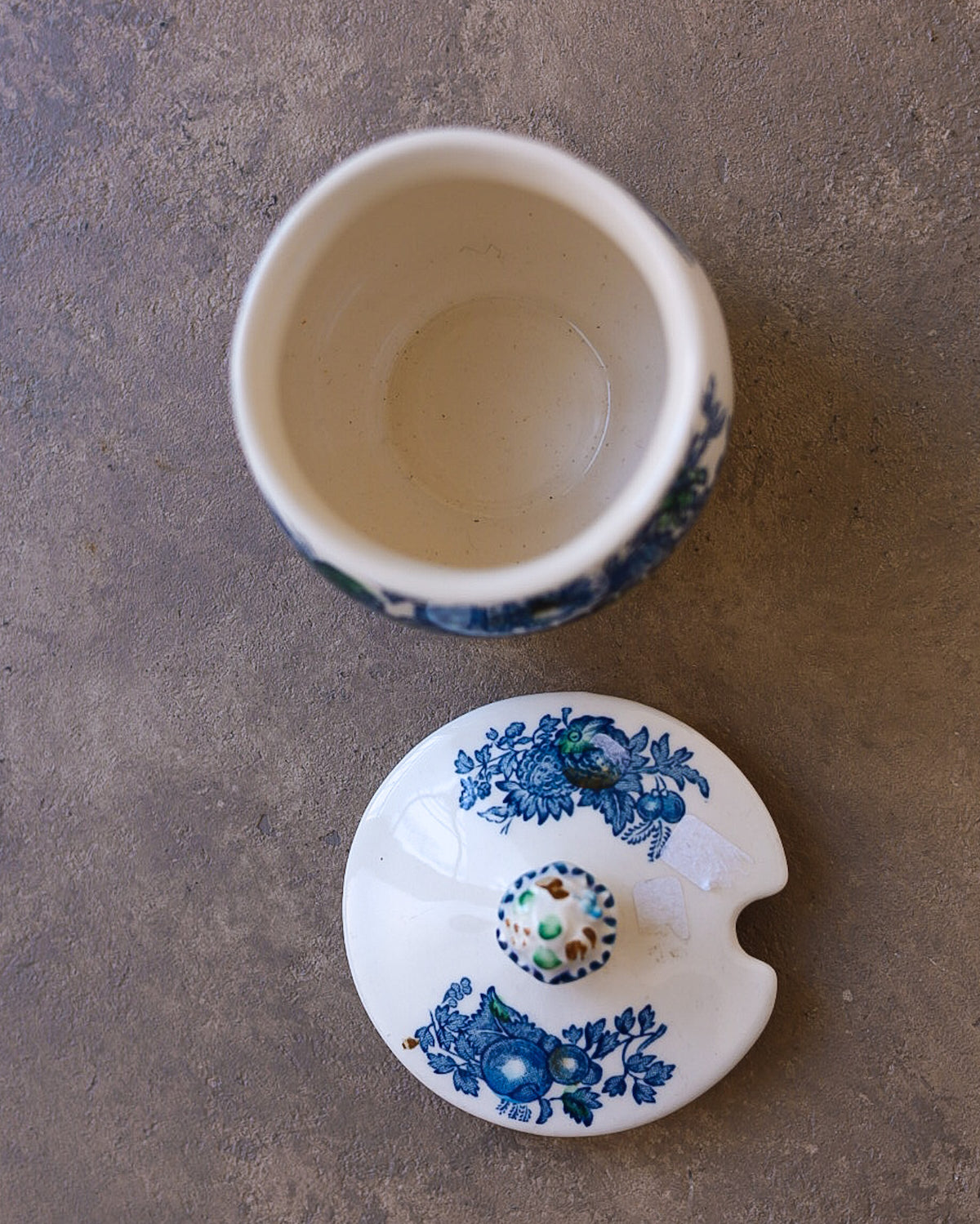 Barattolo da Marmellata in Ceramica Inglese Mason's – Ironstone China, XX Secolo