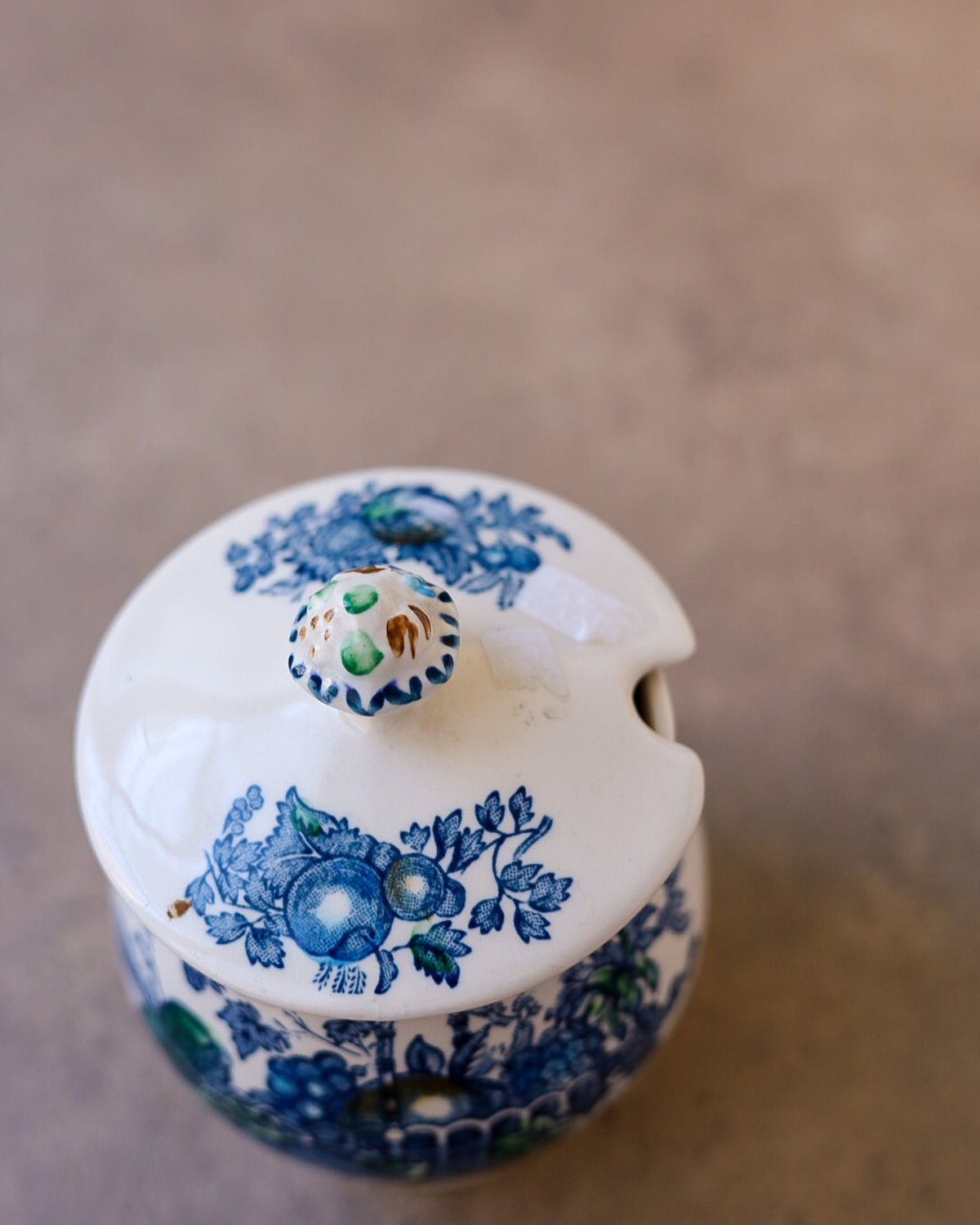 Barattolo da Marmellata in Ceramica Inglese Mason's – Ironstone China, XX Secolo