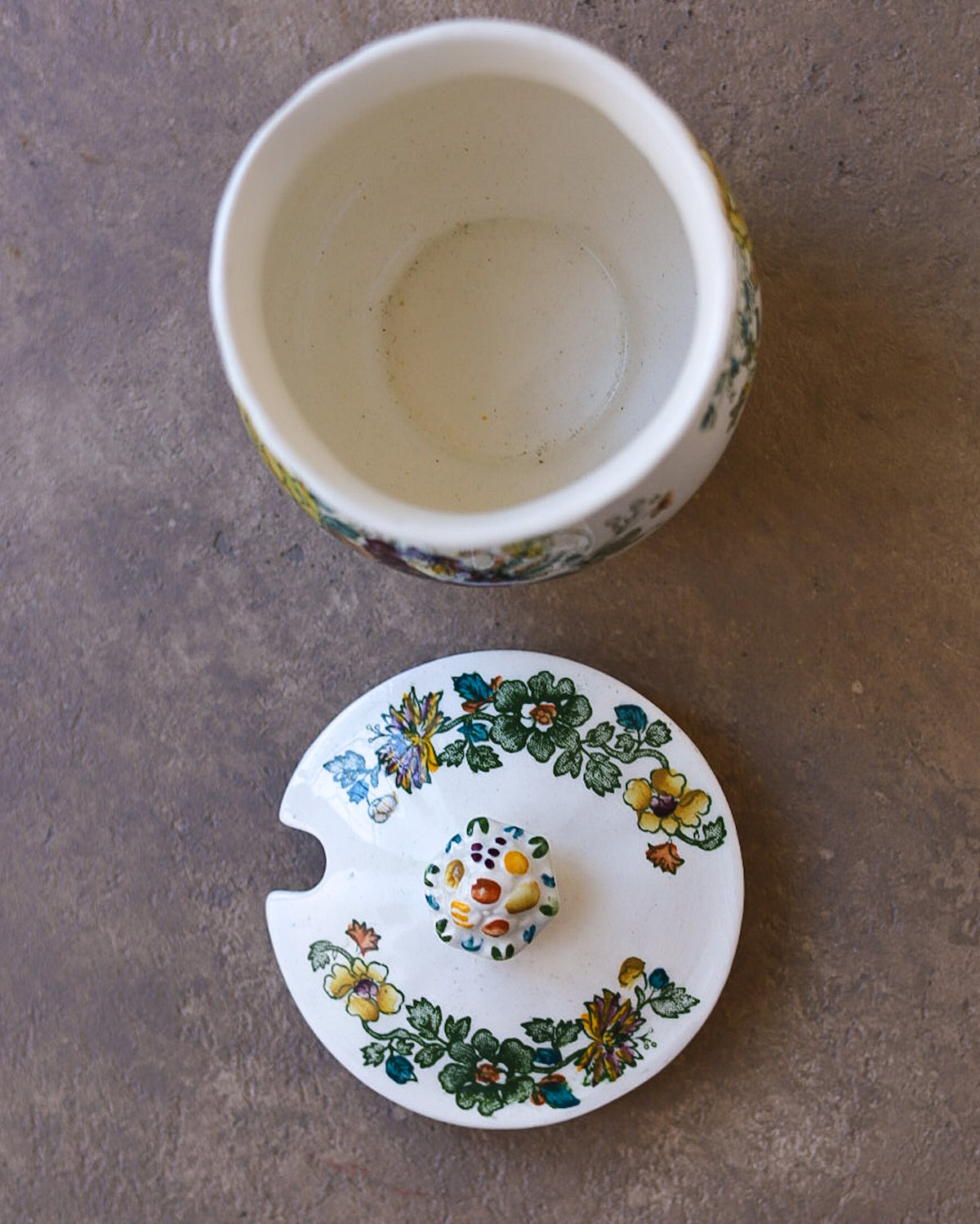 Barattolo da Marmellata in Ceramica Inglese Mason's – Ironstone China, XX Secolo