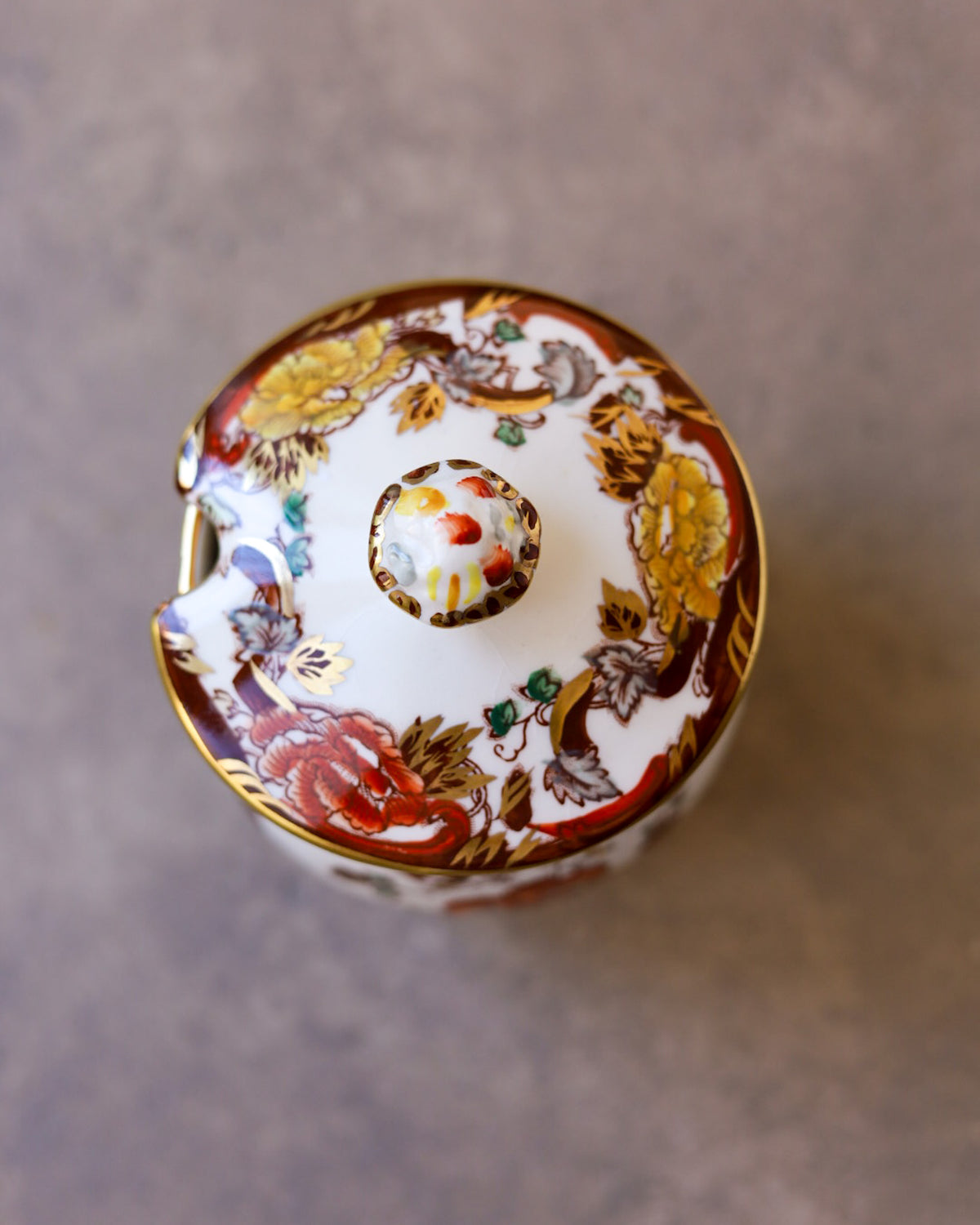 Barattolo da Marmellata in Ceramica Inglese Mason's – Ironstone China, XX Secolo