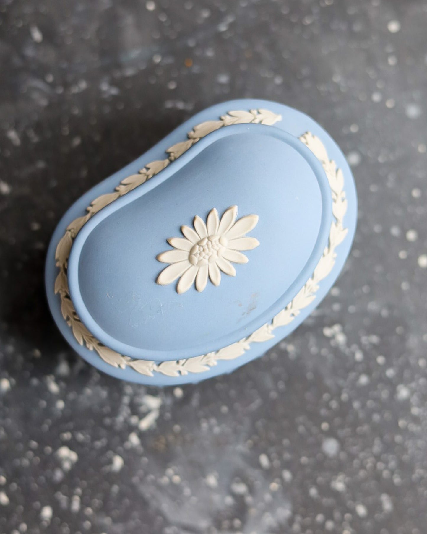 Scatoline Wedgwood Jasperware - Collezione di Forme Diverse - Blu Classico - Inghilterra