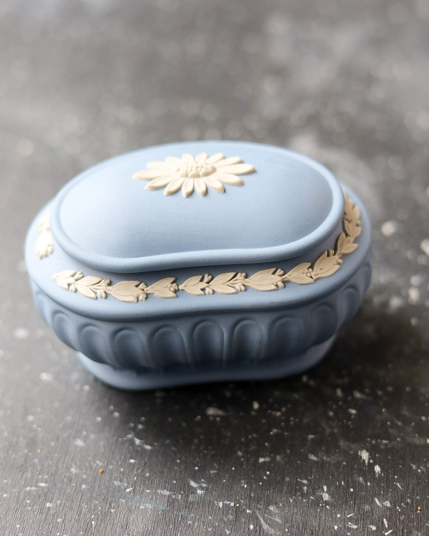 Scatoline Wedgwood Jasperware - Collezione di Forme Diverse - Blu Classico - Inghilterra