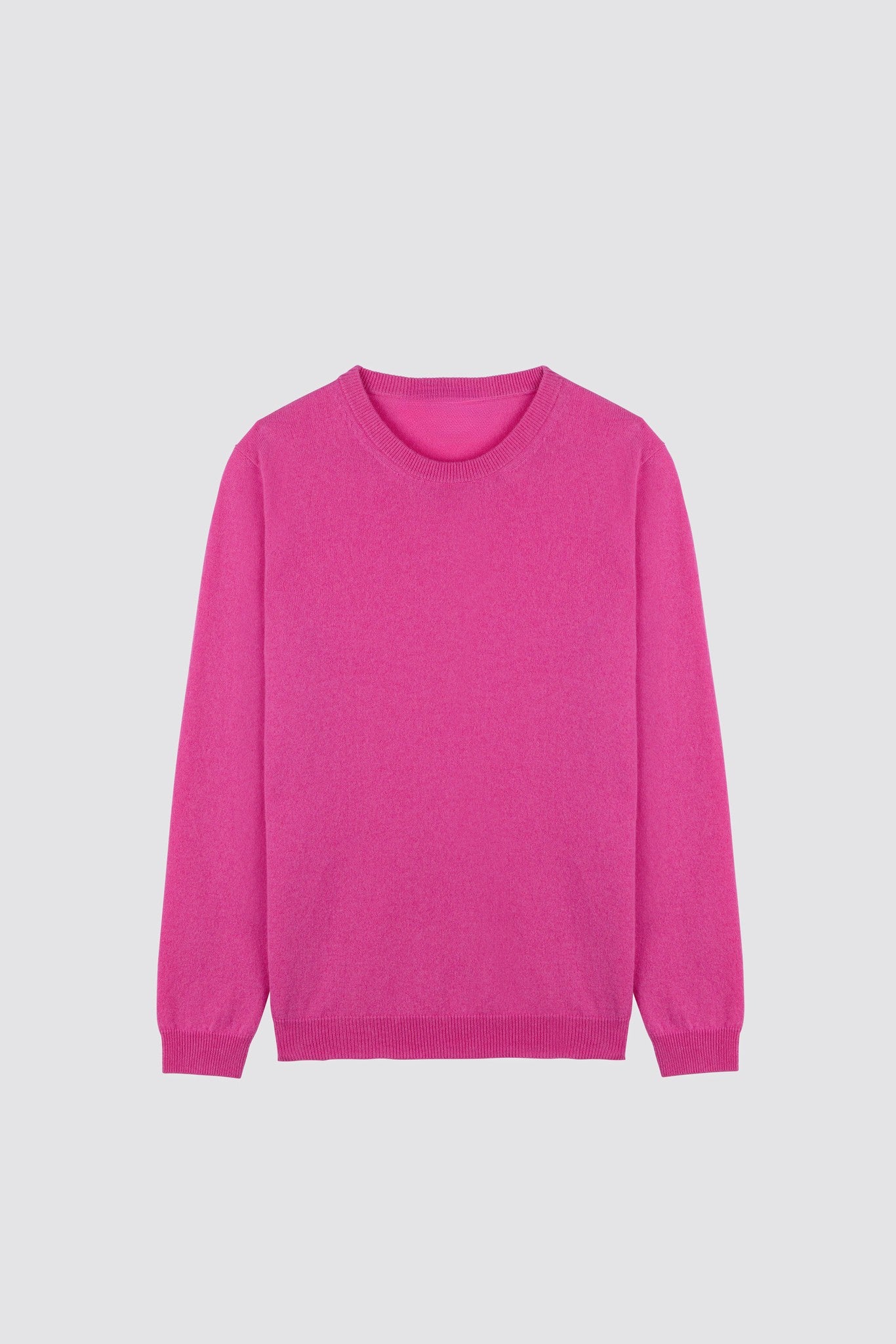 Maglia girocollo donna in 100% cachemire cariaggi
